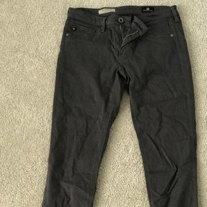 AG Super Skinny Ankle Pant in Dark Grey